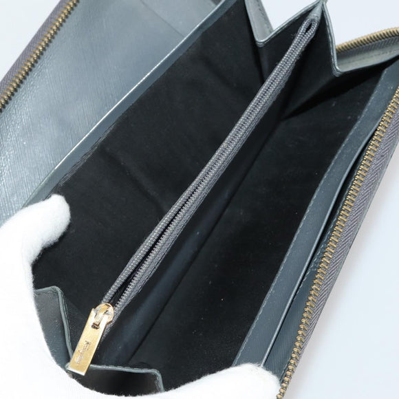 Salvatore Ferragamo Wallet Leather 10 Set Black Brown Red Auth CB294