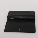 BURBERRY Nova Check Wallet Canvas Leather 10 Set Red Beige Green Auth CB295-30