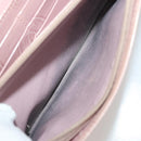 CARTIER Wallet Leather 10 Set Black Bordeaux pink Auth CB296-7