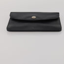 Christian Dior Trotter Canvas Pouch Leather 6 Set White Beige Red Auth CB301-31