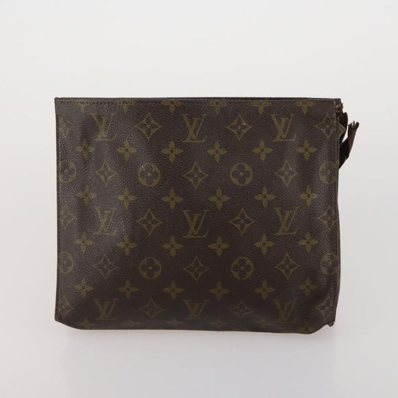 LOUIS VUITTON Monogram Pouch 7 Set LV Auth CB302