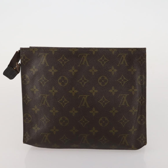 LOUIS VUITTON Monogram Pouch 7 Set LV Auth CB302