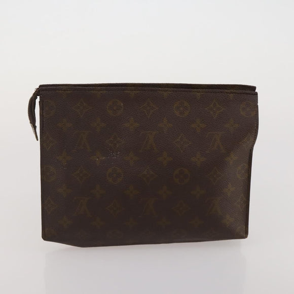 LOUIS VUITTON Monogram Pouch 7 Set LV Auth CB302