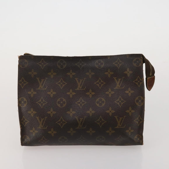 LOUIS VUITTON Monogram Pouch 7 Set LV Auth CB302