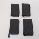 LOUIS VUITTON Damier Graphite Wallet 10 Set LV Auth CB303-2