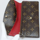 LOUIS VUITTON Monogram Wallet Leather 10 Set Black LV Auth CB304-14