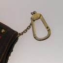 LOUIS VUITTON Monogram Wallet Leather 10 Set Black LV Auth CB304-4