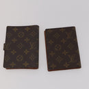 LOUIS VUITTON Monogram Agenda PM Day Planner Cover 10 Set LV Auth CB305-19