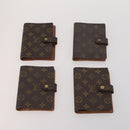 LOUIS VUITTON Monogram Agenda PM Day Planner Cover 10 Set LV Auth CB305-2