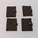 LOUIS VUITTON Monogram Agenda PM Day Planner Cover 10 Set LV Auth CB305-9