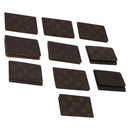 LOUIS VUITTON Monogram Card Case 10 Set LV Auth CB306-1