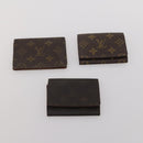 LOUIS VUITTON Monogram Card Case 10 Set LV Auth CB306-17