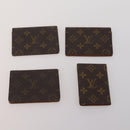 LOUIS VUITTON Monogram Card Case 10 Set LV Auth CB306-8
