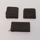 LOUIS VUITTON Monogram Wallet 10 Set LV Auth CB313-14