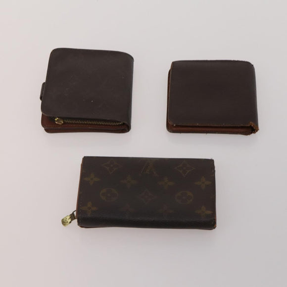 LOUIS VUITTON Monogram Wallet 10 Set LV Auth CB313