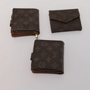 LOUIS VUITTON Monogram Wallet 10 Set LV Auth CB313-23