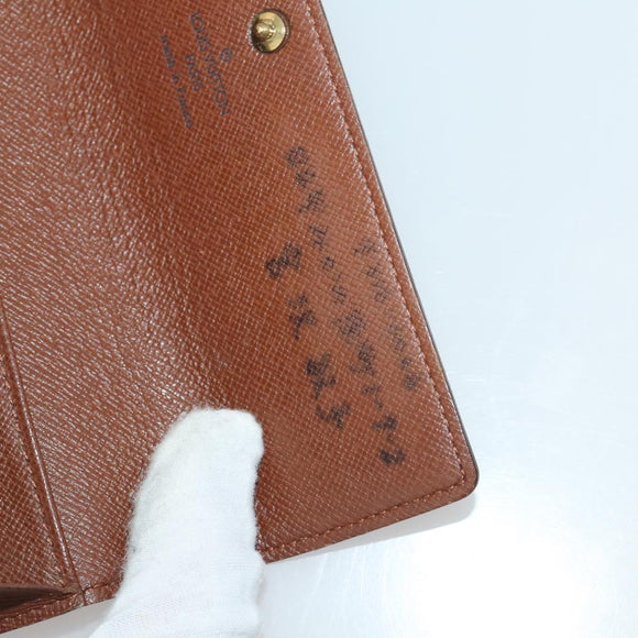 LOUIS VUITTON Monogram Wallet 10 Set LV Auth CB315