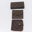 LOUIS VUITTON Monogram Wallet 10 Set LV Auth CB317-10