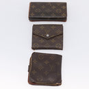 LOUIS VUITTON Monogram Wallet 10 Set LV Auth CB317-11