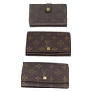 LOUIS VUITTON Monogram Wallet 10 Set LV Auth CB317-2