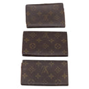 LOUIS VUITTON Monogram Wallet 10 Set LV Auth CB317-3