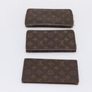 LOUIS VUITTON Monogram Long Wallet 10 Set LV Auth CB318-12
