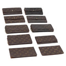 LOUIS VUITTON Monogram Long Wallet 10 Set LV Auth CB318-1
