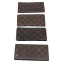 LOUIS VUITTON Monogram Long Wallet 10 Set LV Auth CB318-3