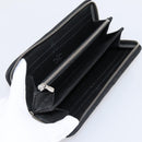 LOUIS VUITTON Epi Long Wallet 10 Set Black Brown Yellow LV Auth CB320-12