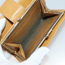 CELINE Macadam Canvas Wallet PVC Leather 10 Set Brown Beige Black Auth CB323-12
