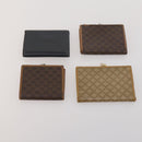 CELINE Macadam Canvas Wallet PVC Leather 10 Set Brown Beige Black Auth CB323-20