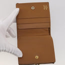 CELINE Macadam Canvas Wallet PVC Leather 10 Set Brown Beige Black Auth CB323-25