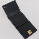 CELINE Macadam Canvas Wallet PVC Leather 10 Set Brown Beige Black Auth CB323-26