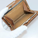 CELINE Macadam Canvas Wallet PVC Leather 10 Set Brown Beige Black Auth CB323-28