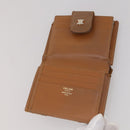 CELINE Macadam Canvas Wallet PVC Leather 10 Set Brown Beige Black Auth CB323-30
