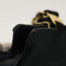 Salvatore Ferragamo Hand Bag Nylon Black AU-21-5251 Auth cl499-9