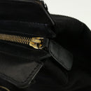 Salvatore Ferragamo Hand Bag Nylon Black AU-21-5251 Auth cl499-10