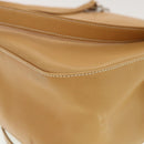 Salvatore Ferragamo Shoulder Bag Leather Beige Auth cl519-16