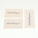 Salvatore Ferragamo Shoulder Bag Leather Beige Auth cl519-12