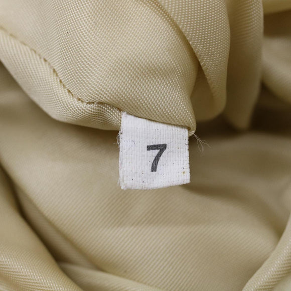 PRADA Shoulder Bag Nylon Beige Auth cl581