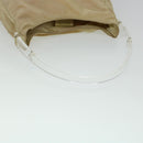 PRADA Shoulder Bag Nylon Beige Auth cl581-7