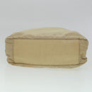 PRADA Shoulder Bag Nylon Beige Auth cl581-5