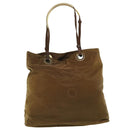 PRADA Tote Bag Nylon Brown Auth cl694-1