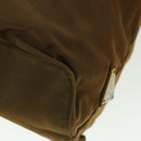 PRADA Tote Bag Nylon Brown Auth cl694-17