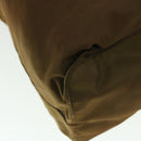 PRADA Tote Bag Nylon Brown Auth cl694-18