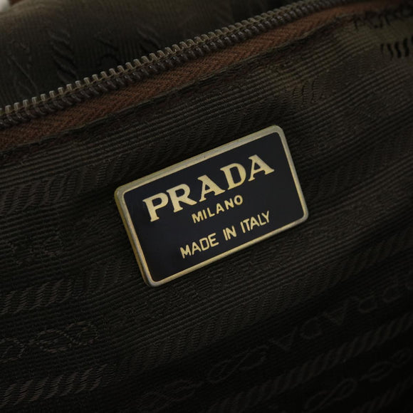 PRADA Tote Bag Nylon Brown Auth cl694