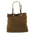 PRADA Tote Bag Nylon Brown Auth cl694-13