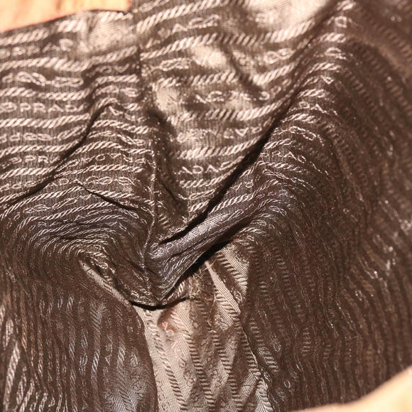 PRADA Tote Bag Nylon Brown Auth cl694