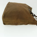 PRADA Tote Bag Nylon Brown Auth cl694-4