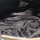 PRADA Hand Bag Canvas Beige Auth cl705-11